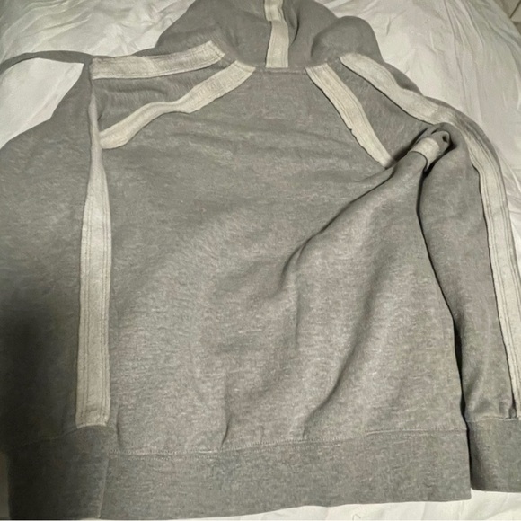Triple Five Soul Grey hoodie full zip womens Large - Picture 9 of 9
